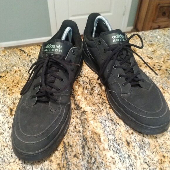 adidas Originals Supercourt Shoes Sneaker Core Triple Black Men\'s Size 14 EUC main image 13